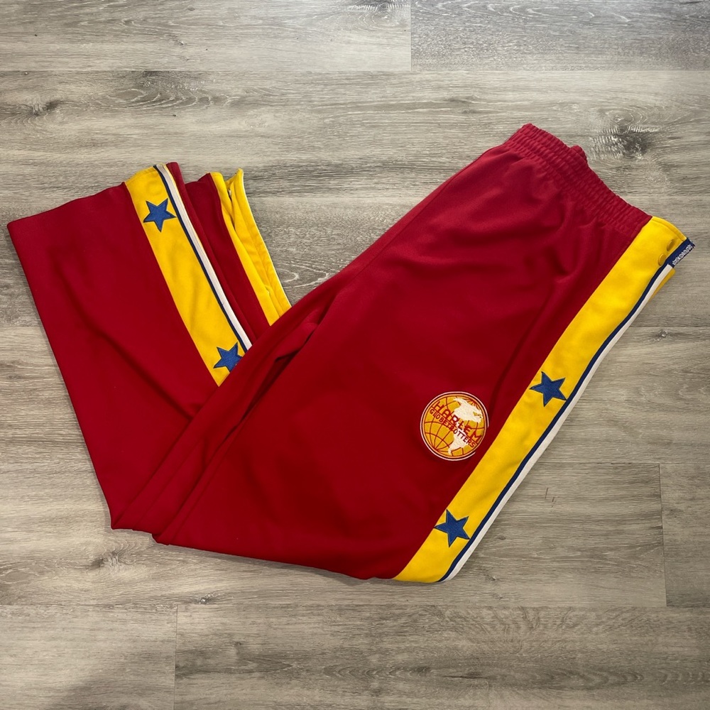 Vintage 90s Harlem Globetrotter Platinum Fubu Shootaround Basketball Sweat Pants
